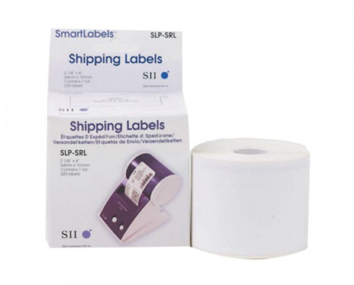 Seiko SLP-SLR Shipping Labels  54x101mm - www.DiscountTillRolls.ie